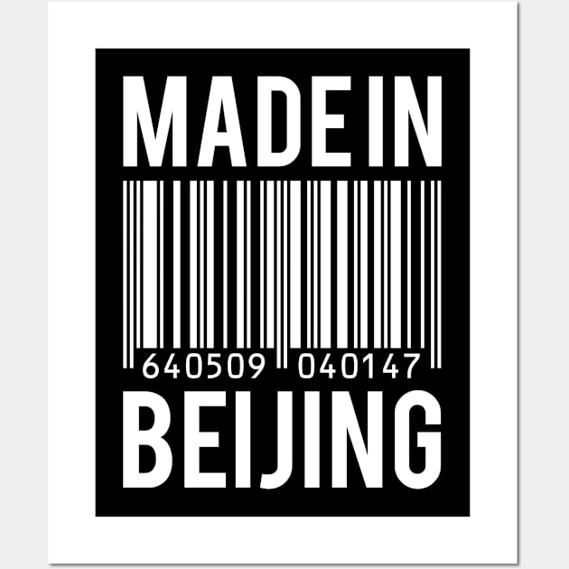 Made In Beijing Wall Art by winwinshirt